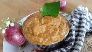 Onion Chutney Recipe Red onion Chutney Healthy Recipe Hissing Cooker