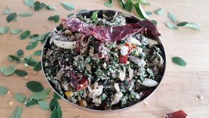 murungai keerai poriyal - moringa stir fry - healthy recipe - hissing cooker