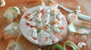 summer salad recipe - bulgur wheat salad - dalia recipe - salad recipe - healthy recipe - hissing cooker