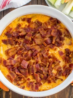 Buffalo Crack Chicken Dip