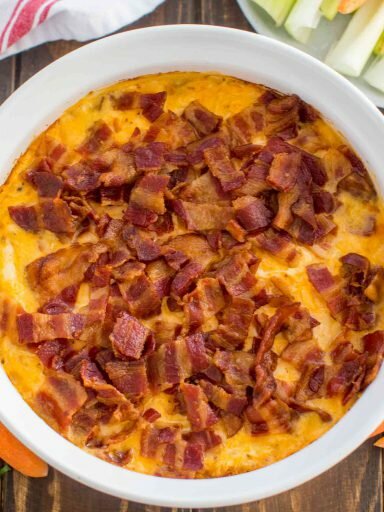 Buffalo Crack Chicken Dip